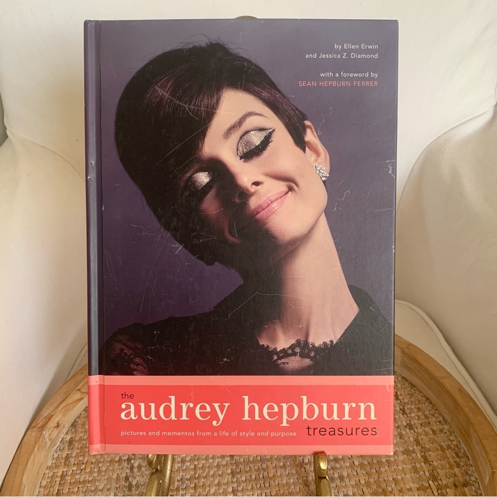 The Audrey Hepburn Treasures Pictures & Mementos Hardcover Coffee Table Book